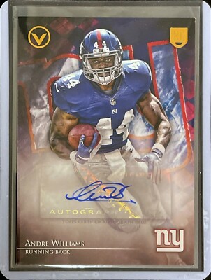 Andre Williams - Auto - Rookie 2014 Topps Valor Football #VA-AW