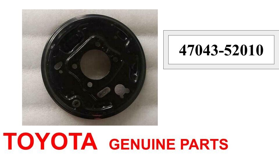 Genuine Toyota Brake Backing Plate Sub-Assembly Rear RH 47043