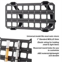 Car Sun Visor Organizer Molle Panel Kompakte GepäCkhalterung Eurowagens