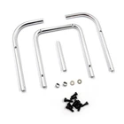 Xtra Speed Aluminum Rear Guard For Kyosho Beetle Scorpion 2014 RC #XS-OM27075SV