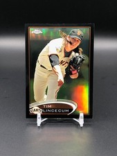 2012 Topps Chrome - Tim Lincecum - Black Refractor /100 - San Francisco Giants