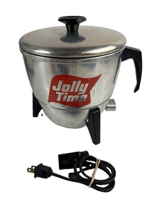 Vintage Mirro Matic Jolly Time Electric Corn Popper Hot Air Popcorn Maker