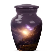 Mountain Urns 3 Inch Urns for Ashes Female Funeral Burial Memorial Box