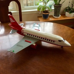 LEGO 3182 CITY Airport Vintage Airplane Pilot Classic 100% Complete w manuals