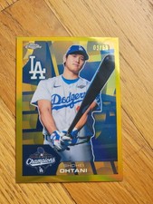 SHOHEI OHTANI 2026 TOPPS CHROME GOLD 09/50 WORLD SERIES CHAMPIONS