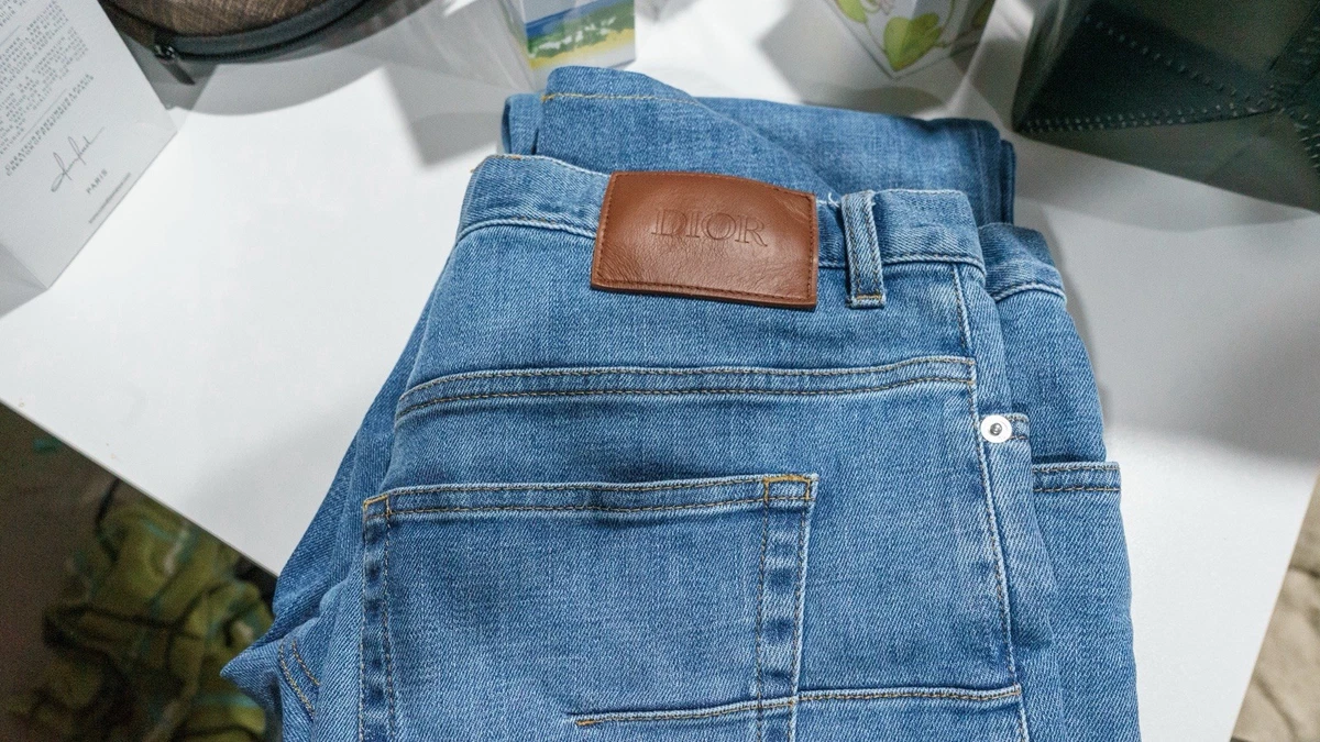 DIOR ATELIER SLIM FIT デニム　C005 Dior Blue Slim Jeans for Men for sale | eBay