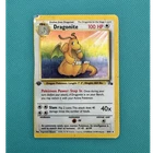 Dragonite 1st Edition Fossil Holo Rare Stage 2 DAMAGED