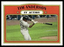 2021 Topps Heritage Tim Anderson Chicago White Sox #244