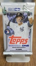 Topps 2025 Series 1 ( 1 Pack) - Mega Box Pack (ONE PACK)