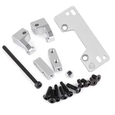 Powerhobby Aluminum Servo Mount Bracket Silver Axial SCX10