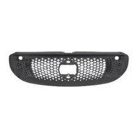 Diederichs LüFtungsgitter KüHlergrill Schwarz FüR Smart Forfour Fortwo 453
