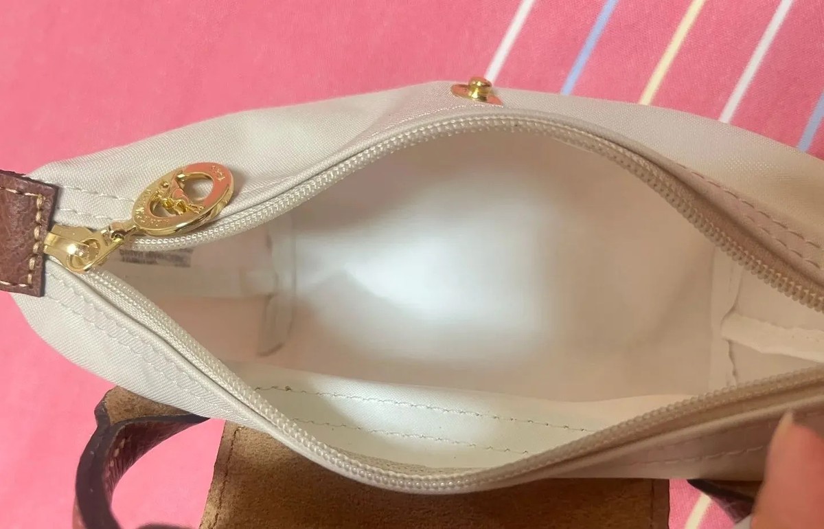 Longchamp Top Handle Bag XS Mini Bag in white.shoulder New From
