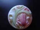 Vintage Fenton Power Box/Trinkit- Burmese, Limited Edition, Hand Painted  HTF