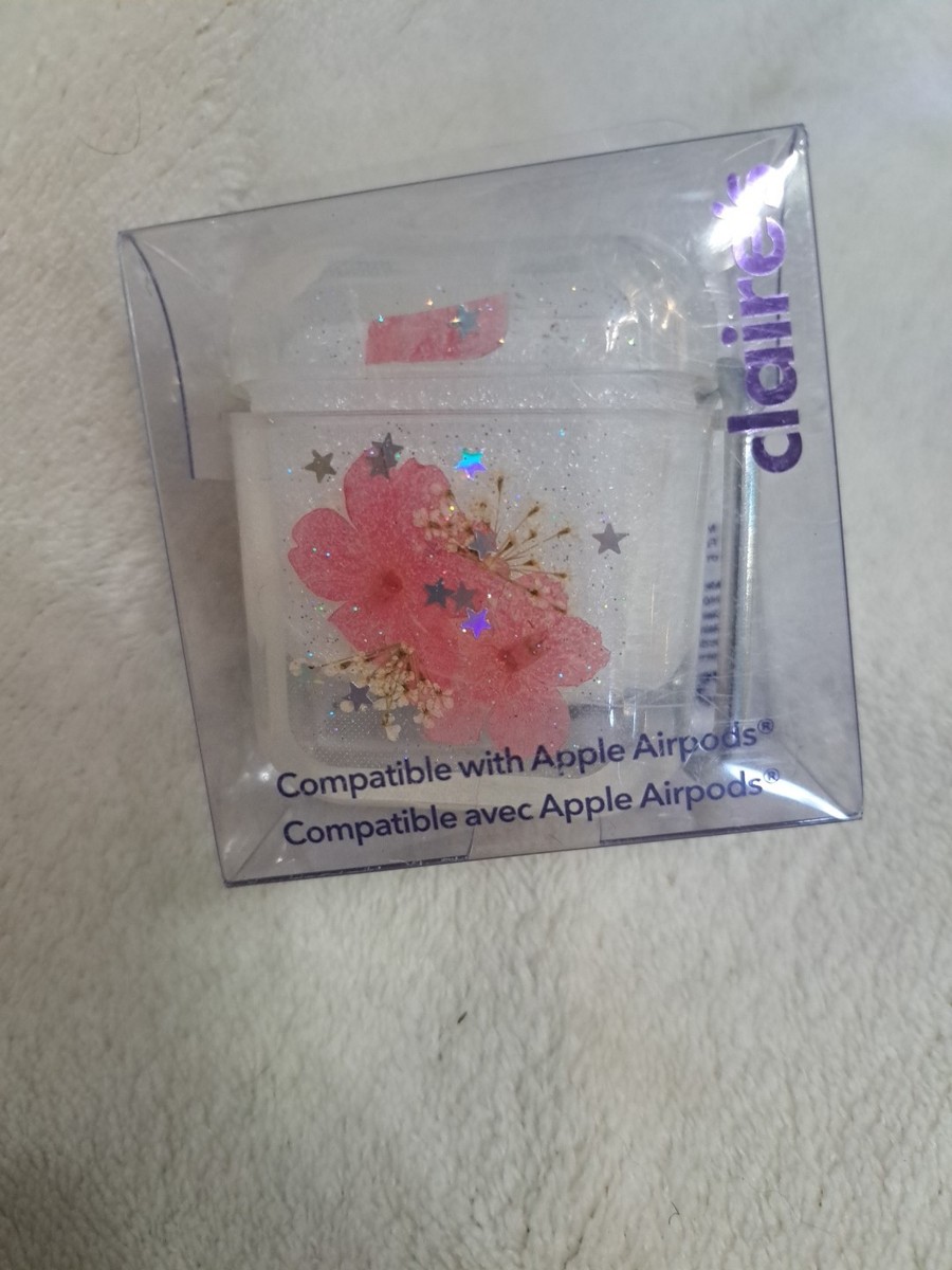 Brand New Claire's Silicone Earbud Case Compatible With Apple