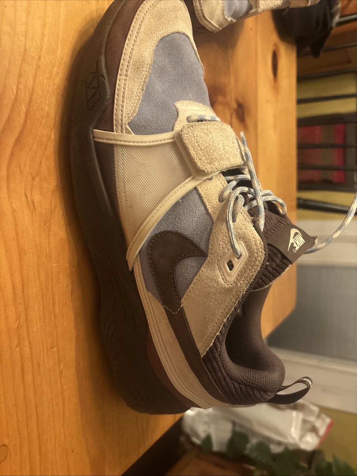 Nike Travis Scott x Zoom Field Jaxx Leche Blue HQ3072-400 Suede Sneaker Men 15 thumbnail 10