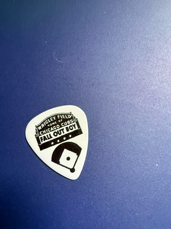 ((( FALL OUT BOY ))) guitar pick ((( VERY RARE ))) #3