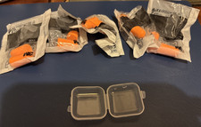 Ear Plugs , 3M 1100 Firm , SRN 37db , P1301,  5 pairs + 1 Case (FREE UK P&P)