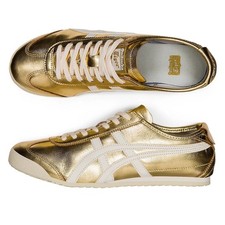 Onitsuka Tiger MEXICO 66 Gold White Low Top Sneakers THL7C2-9401 1183B566-201