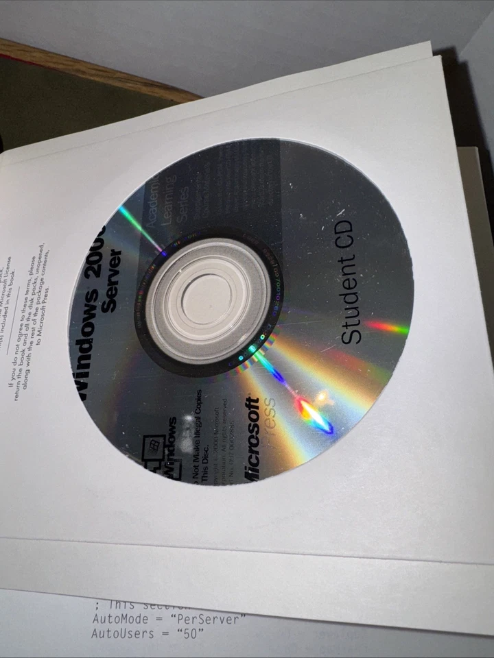 Microsoft Windows Server 2000 New CD ROM Included - Image 3 of 4