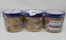 Dr Teal's Shea Sugar Scrub - Butter Almond Oil 19oz Lot of 3