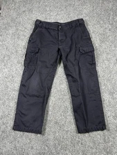 5.11 tactical pants Adult 40 Blue Cargo Canvas Utility Workwear Casual Mens