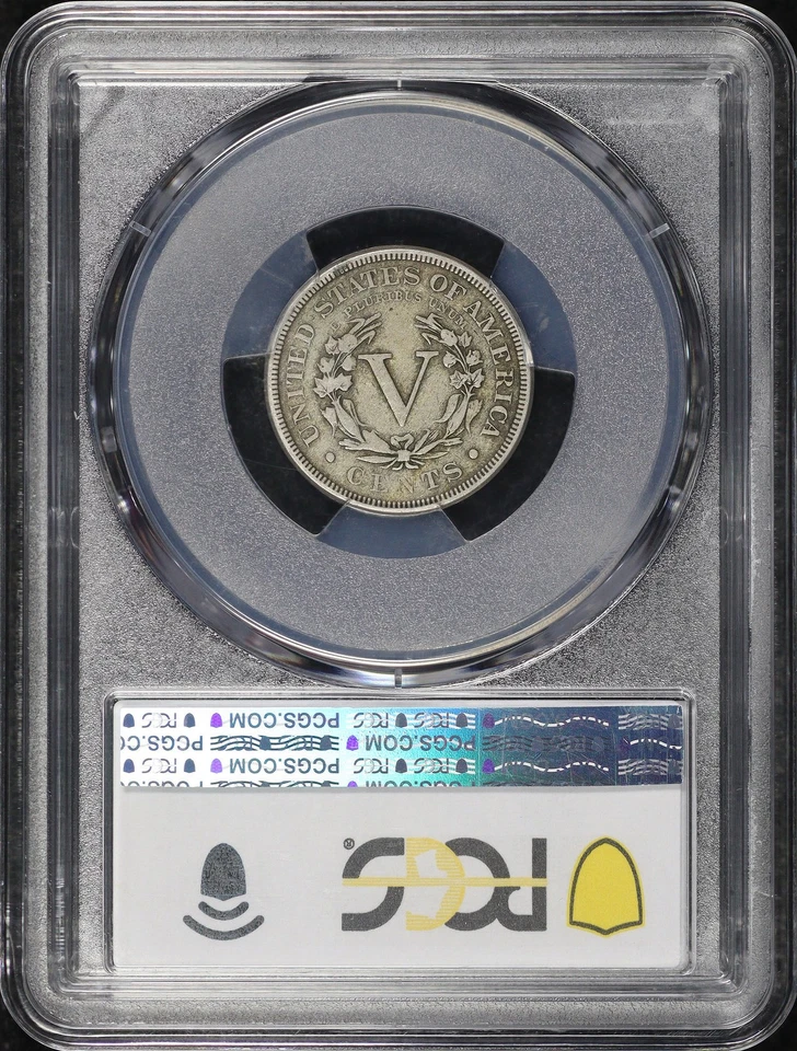 1888 Liberty V Nickel PCGS VF-25 - Image 2 of 2