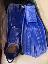 SCUBAPRO GO Travel Fins 25.840.300 DIVE, SNORKEL FIN - BLUE , Size M-Large