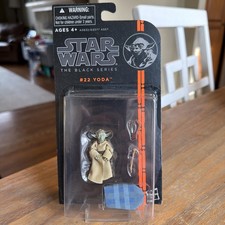 2014 Hasbro Star Wars The Black Series Orange Line  22 Yoda 3.75  Figure New