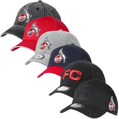 1. FC Köln Mütze Cap Baseball Cap Basecap Mütze Hut Cappy Kappe Käppi Effzeh