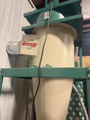 wood shop dust collection machine, grizzly