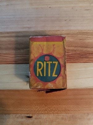 Vintage Miniature Ritz Crackers National Biscuit Company Doll House Printer Tray