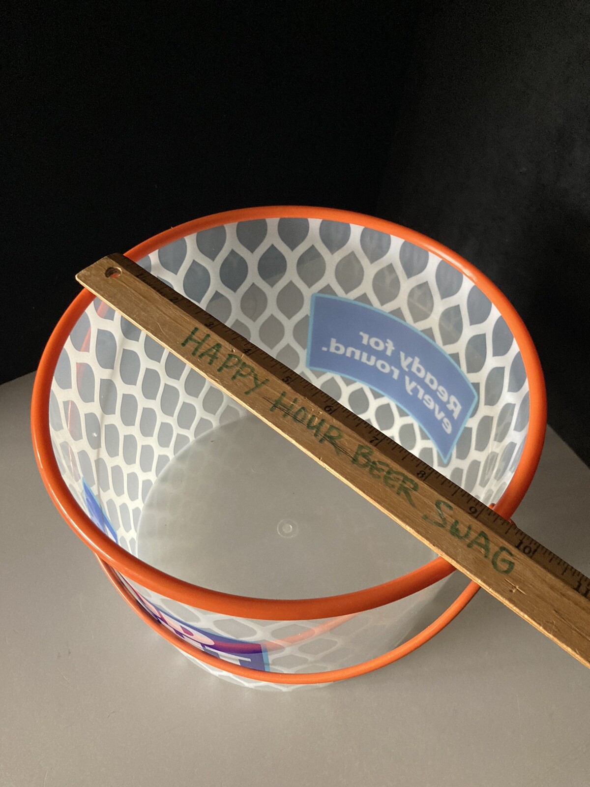 NEW 1 Bud Light Basketball Beer Ice Bucket Hoop or trash can eBay