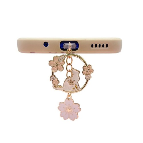 Sakura Rabbit Phone Anti Dust Cap Type-C Anti Dust Plug Smartphone - 第 7/26 張圖片