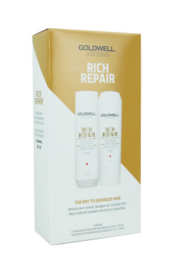 Goldwell Dualsenses Rich Repair shampoo & Conditioner 10.1 oz Duo