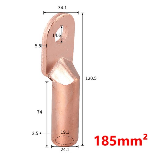 Crimp Ring Terminal 10-300mm² Wire Cable Lug Tinned Copper Electrical Connector - Picture 19 of 21