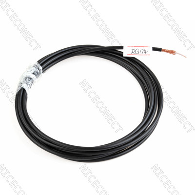 Cavo Coassiale RG174 3 Metri 50 Ohm - Senza Connettori - Per Antenne RF