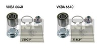 SKF 2X Radnabe Radlagersatz Hinten FüR Opel Agila (A) Suzuki Wagon R+ Ignis II