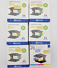 DataProducts Compatible Inkjet Cartridges Brother LC-71 Multi-pack x5 Up&Up x1