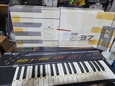 Rare Suzuki Keyman Pk-37 Keyboard Works Great With Original Box/ Manual