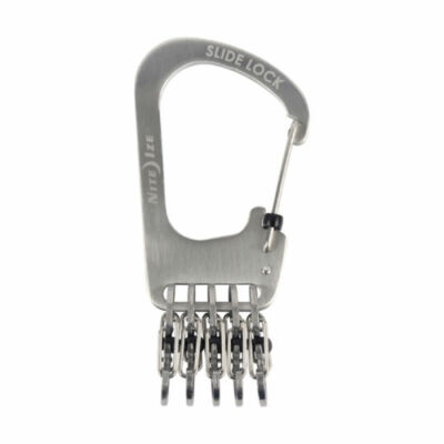 NiteIze SlideLock KeyRack S-Biner Verschluss Karabiner Schlüsselanhänger KCK-11-R3 