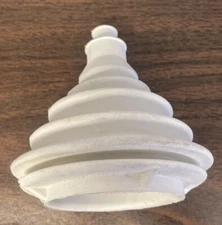 Nuova Rade 69mm White Boat & Outboard Witches Hat / Cable Rigging Grommet Boot