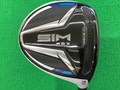 TaylorMade SIM MAX FW / 3w 15 Degree / Flex SR / TENSEI BLUE TM50