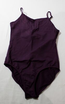 Revolution Dancewear Women's Camisole Adjustable Strap Leotard WR4 Plum Medium