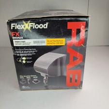Rab Flex Flood Light 175w 120v Hid Metal Halide Lighting Bronze Fxh175qt