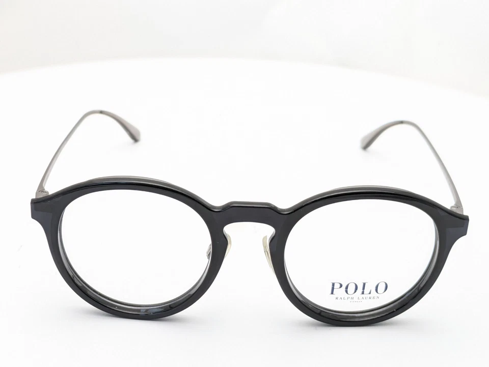 Gafas unisex negras redondas Polo Ralph Lauren PH2188 5696 48 mm Foto 2 de 4