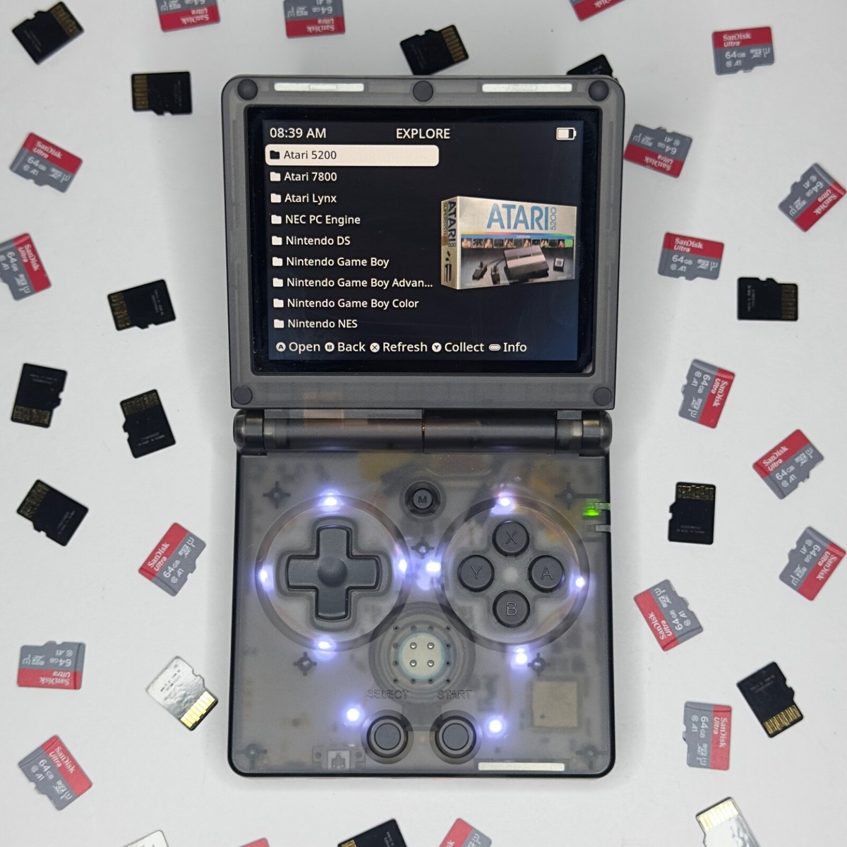MuOS/Knulli/ Stock Loaded SD Card for Anbernic RG35XX SP | eBay