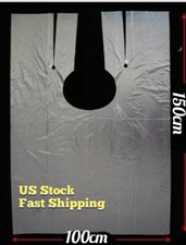 50pcs Waterproof Disposable Hair Salon Capes Washing Shampoo Cape Barber Shop