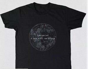 ミュージシャン USED COLDPLAY A SKY FULL STARS T-SHIRTS Coldplay a Sky Full of Star | eBay