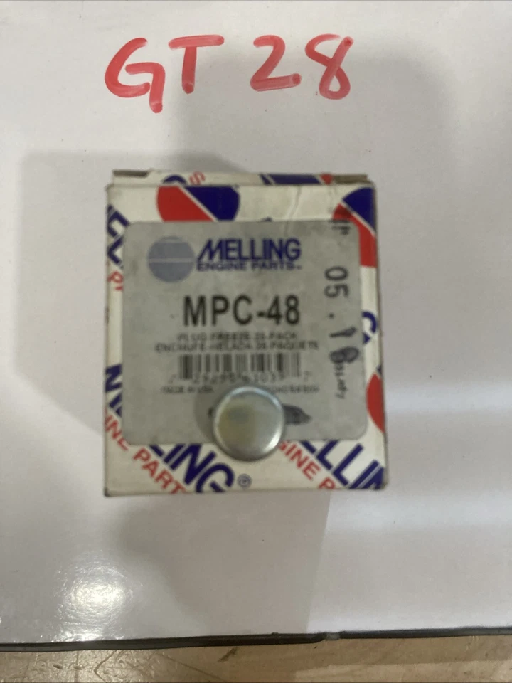 Melling MPC-48 Steel 9/16" Engine Deep Cup Expansion Freeze Out Plugs (single) - Image 2 of 2