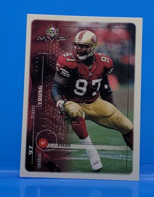 Bryant Young , DT - Upper Deck - MVP - 49ers, 1999 - #170